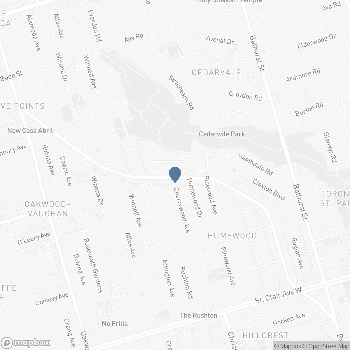 313 VAUGHAN ROAD, Toronto, Ontario M5C 2N5